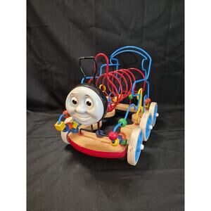 Thomas Choo Choo Train Tank Engine Anatex Roller Coaster Bead Maze Wooden 1997